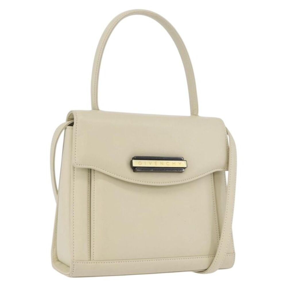 Givenchy Vintage Leather Beige Leather Handbag